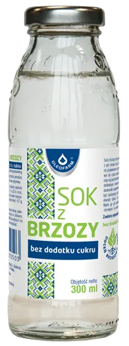 SOK Z BRZOZY BEZ CUKRU 300 ml - OLEOFARM