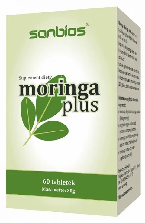 Moringa Plus 60 tabl. Sanbios