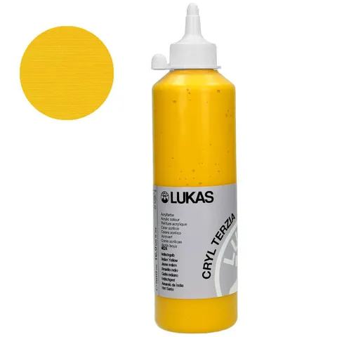 Farba akrylowa Cryl Terzia Lukas 500 ml - Indian yellow