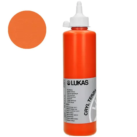 Farba akrylowa Cryl Terzia Lukas 500 ml - Cadmium orange hue