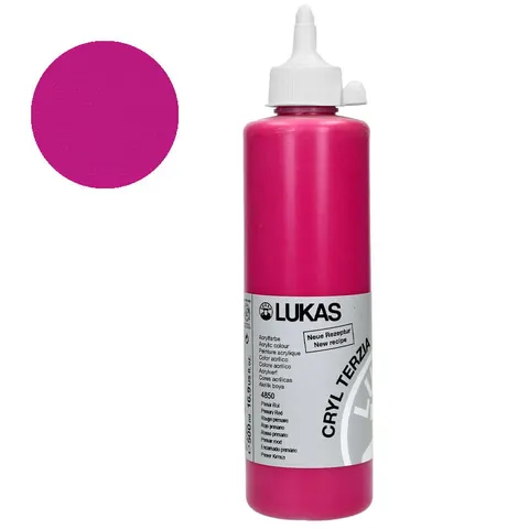 Farba akrylowa Cryl Terzia Lukas 500 ml - Primary red
