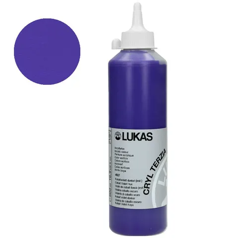 Farba akrylowa Cryl Terzia Lukas 500 ml - Cobalt violet deep