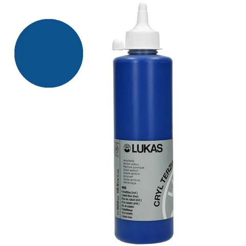 Farba akrylowa Cryl Terzia Lukas 500 ml - Cobalt blue