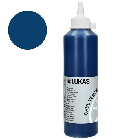 Farba akrylowa Cryl Terzia Lukas 500 ml - Prussian blue
