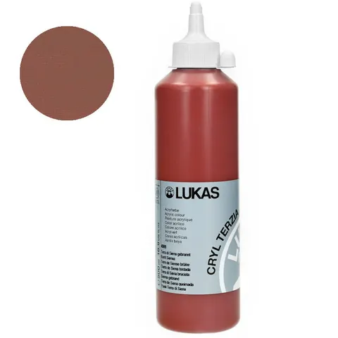Farba akrylowa Cryl Terzia Lukas 500 ml - Burnt sienna