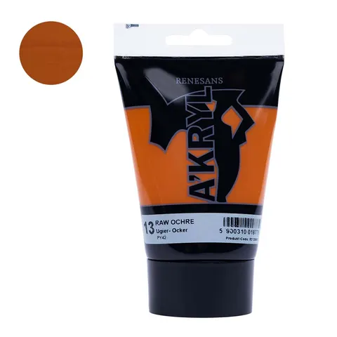 Farba akrylowa Renesans A'kryl 100 ml - 13 Ugier naturalny