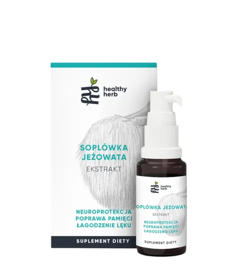 Soplówka jeżowata ekstrakt 30ml HEALTHY HERB