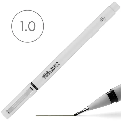 Cienkopis Fineliner Winsor & Newton czarny 1.0 mm
