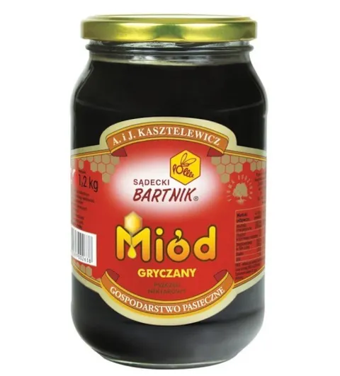 Miód gryczany 1,2kg Bartnik
