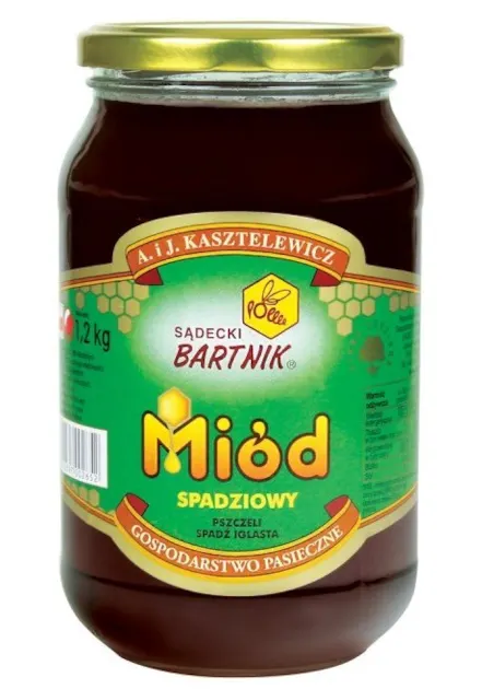 Miód spadziowy 1,2kg Bartnik