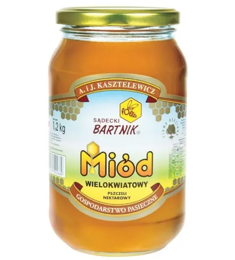 Miód wielokwiatowy 1,2kg Bartnik