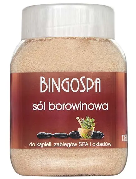 BingoSPA sól borowinowa do okładów i kąpieli 1,35kg