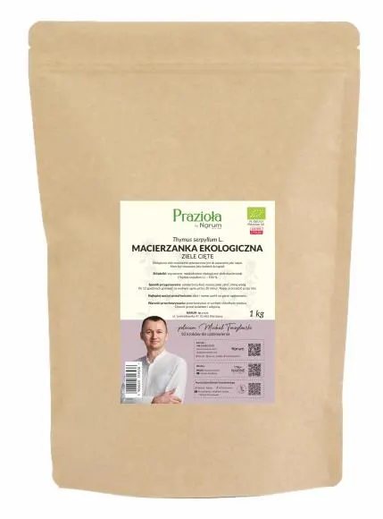 Macierzanka ekologiczna (Thymus serpyllum L.) – ziele cięte – 1 kg Narum