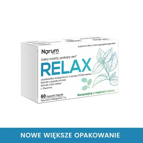 Narum Relax, 60 kapsułek STRES