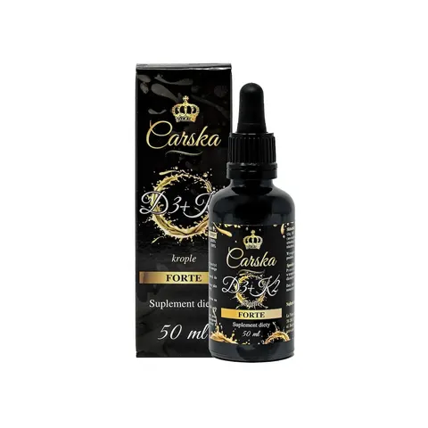 Carska Witaminy D3 + K2 Forte 50ml (1600 porcji)