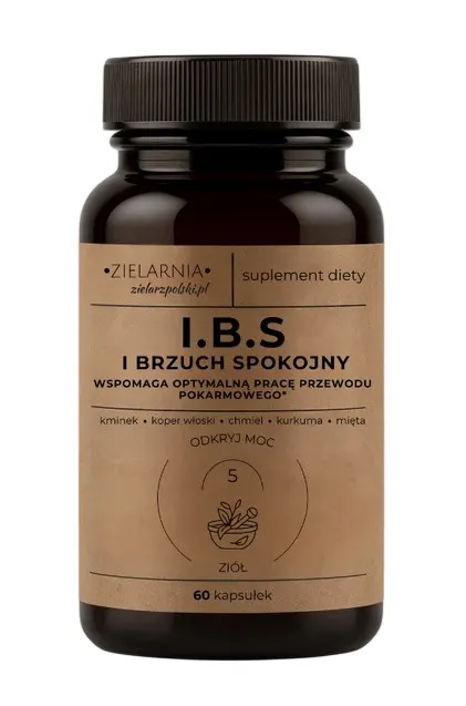 I.B.S I brzuch spokojny 60 kaps. ZielarzPolski