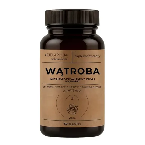 Wątroba 60 kaps. ZielarzPolski