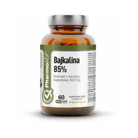 PharmoVit Bajkalina 85%, 60 kapsułek vege
