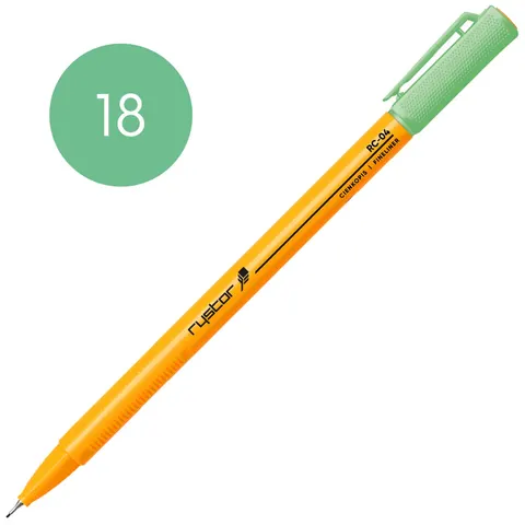 Cienkopis Rystor RC-04 - 18 jasnozielony