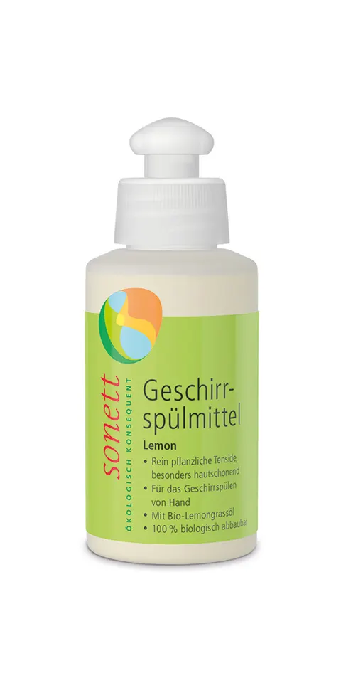 Sonett Płyn do mycia naczyń Cytrynowy 120 ml (próbka)