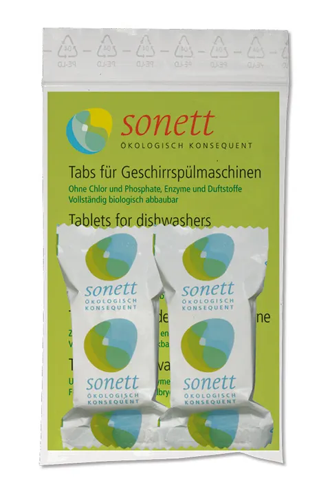 Sonett Tabletki do zmywarki 40 g, 2 sztuki (próbka)