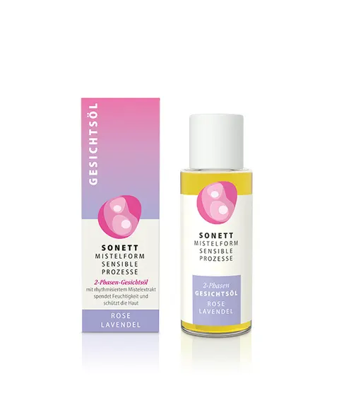 Sonett Dwufazowy Olejek do twarzy Róża - Lawenda 50 ml