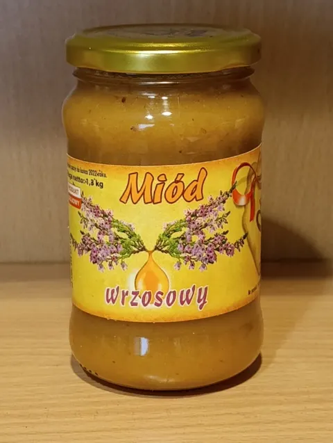 Miód wrzosowy 500g ks. Marciniak.