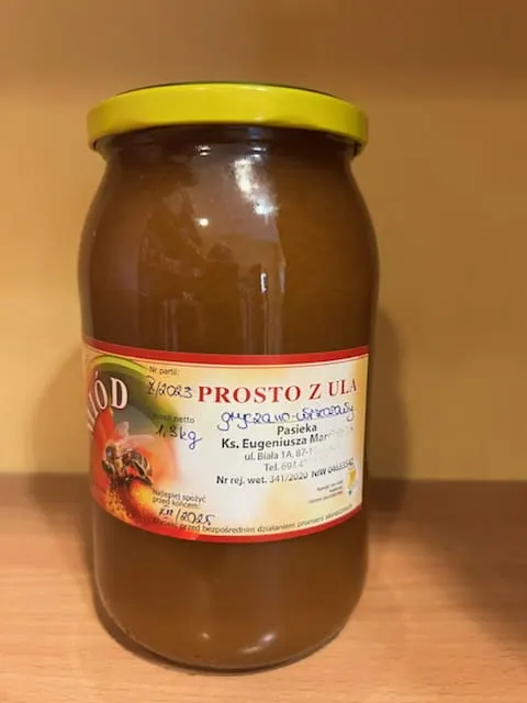 Miód gryczano-wrzosowy1,3kg Ks.Marciniak