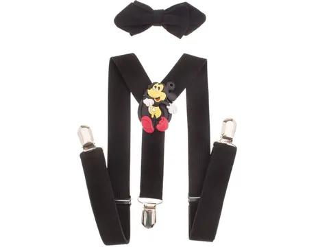 Zestaw muszka i szelki dziecięce