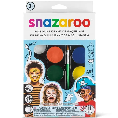 Snazaroo zestaw dla Chłopców 8x2 ml