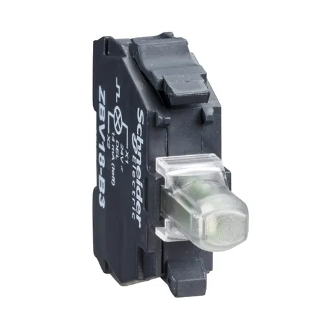 Zestaw świetlny Ø22 czerwony LED 230/240V ZBVM4