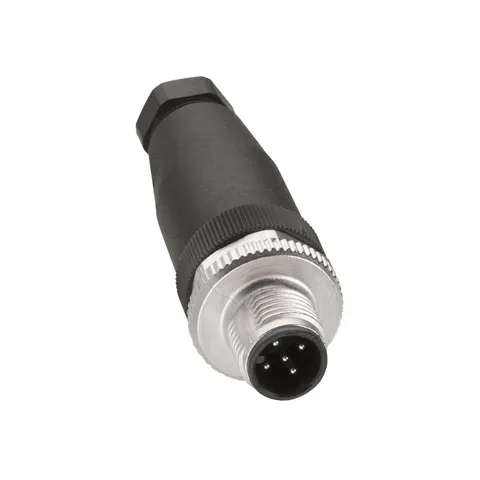 Złącze męskie M12 proste 5-pinowe XZCC12MDM50B
