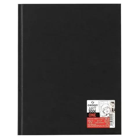 Artbook Canson One - 21 x 27.9 cm, 100 g, 98 ark.
