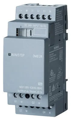 Moduł rozszerzeń 4we/4wy cyfrowe 24V DC /tranzystorowe LOGO! DM8 24 6ED1055-1CB00-0BA2