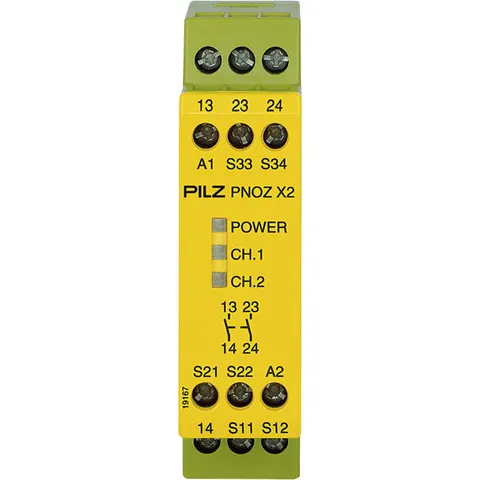 Przekaźnik bezpieczeństwa PNOZ X2 24VAC/DC 2n/o