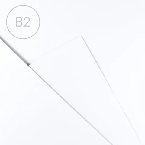 Brystol biały B2 - 50 x 70 cm, 250 g, 10 ark.