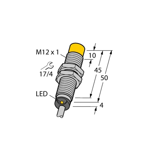 Czujnik indukcyjny M12 NI10U-M12-AP6X