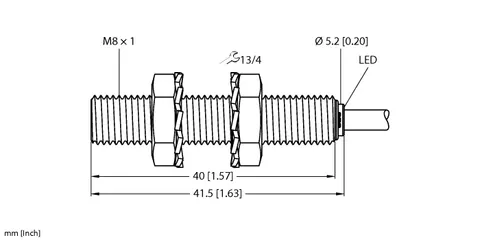 Czujnik indukcyjny M8 Bi2-EG08-AP6X