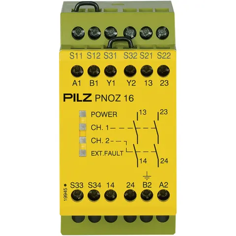Przekaźnik bezpieczeństwa PNOZ 16 24VAC 24VDC 2n/o