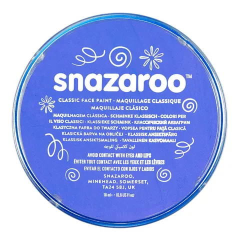 Farba do twarzy Snazaroo 18 ml - 355 Sky Blue