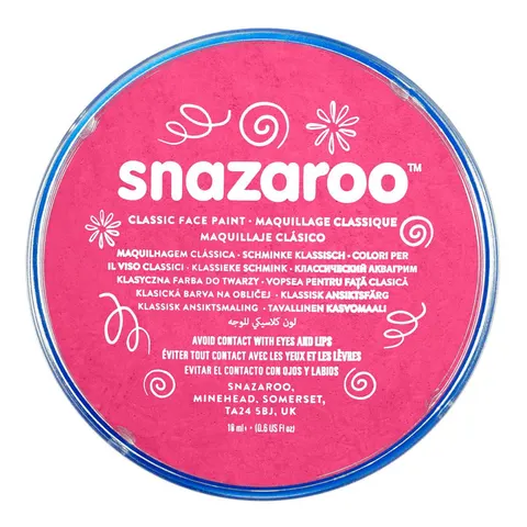 Farba do malowania twarzy Snazaroo 18ml fuksja