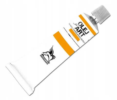 Farba olejna 60ml, żółta kadmowa ciemna, Renesans, NR 11