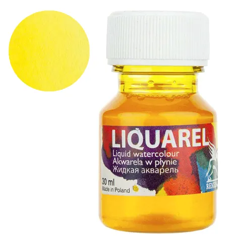 Akwarela w płynie Liquarel Żółta Cytrynowa