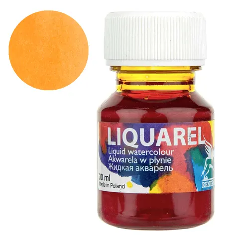 Akwarela w płynie Liquarel Żółta Ciemna