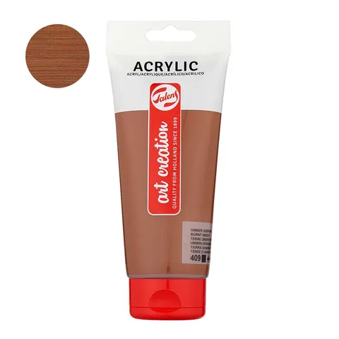 Farba akrylowa Talens Art Creation Expression Acrylic Colour 409 Burnt Umber 200ml