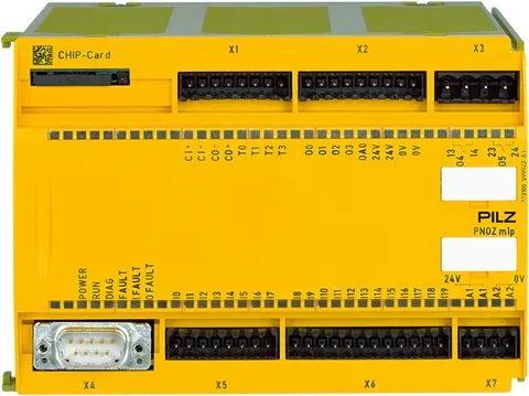[Zestaw] PNOZ m1p + PNOZ multi zaciski śrubowe + PNOZ multi chipcard 8kB