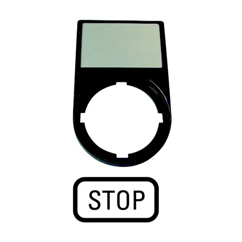Tabliczka opisowa STOP M22S-ST-GB0
