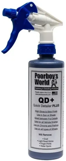 Poorboy's World QD+ - detailer z woskiem carnauba 473ml