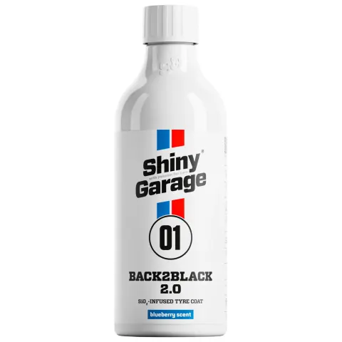 Shiny Garage Back2Black Polymer Tire Dressing 2.0 – dressing do opon z kwarcem SiO2 500ml