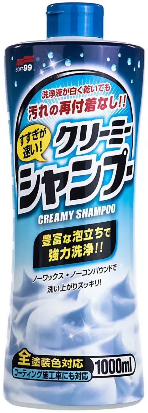 Szampon samochodowy Neutral Creamy Shampoo 1000 ml Soft99 04280